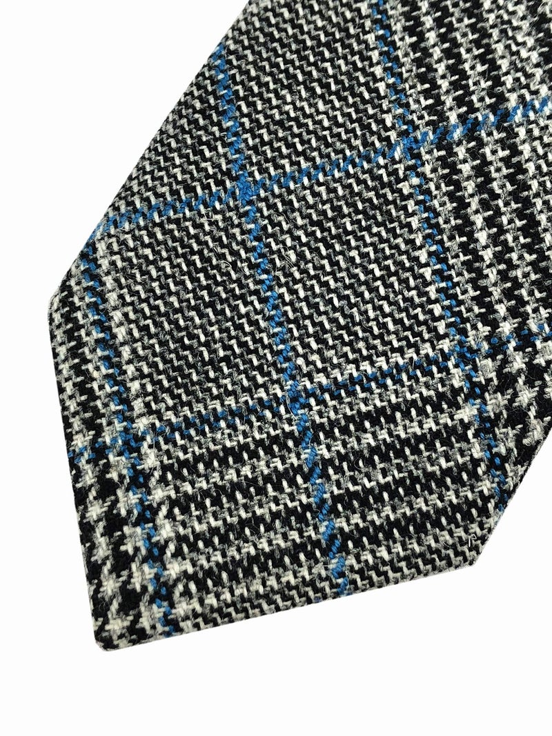 Secdtie Men Classic Tweed Pattern Woolen Tie Assorted Dress Skinny Cashmere Wool Necktie Gift for Birthdays - Image 2